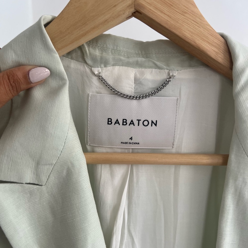 Babaton Mint Blazer